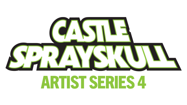 Castle SpraySkull Artist Series 4